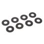 D-Ring Washers Black