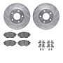 Dynamic Friction 7512-80046 Rotor Kit