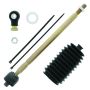 QuadBoss 411153 10-14 Polaris Ranger 400 4x4 Steering Rack Tie Rod Assembly Kit - Left Inner & Outer