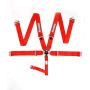 Racequip 741011 Red SFI CAMLOCK 5pt PD Lap Seat Belt