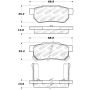 StopTech Performance 90-01 Integra (exc. Type R)/90-93 Civic EX Coupe w rear disc & abs/99-00 Civic