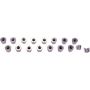 PAC RACING SPRINGS PACPAC-L8056-16 5/16 Valve Lock Set - 8 Degree Titanium