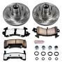 PowerStop K1482-36 Z36 Truck and SUV Carbon-Fiber Ceramic Brake Pad and Drilled & Slotted Rotor Kit