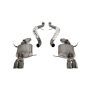CORSA Performance 14569 Corsa 2008-2012 BMW M3 E90 Polished Sport Cat-Back Exhaust