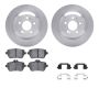 Dynamic Friction 6512-63596 Rotor Kit