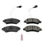 PowerStop Z36-1490 PowerStop - Z36 Truck and SUV Carbon-Fiber Ceramic Brake Pads with Hardware Kit