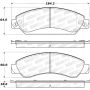 Stoptech 308.10920 Street Brake Pads