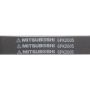 MITSUBOSHI 6PK2005 V-RIBBED BELT