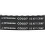 MITSUBOSHI CD227 TIMING BELT