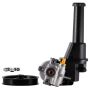 PWR STEER 60-6732PR New Power Steering Pump With Pulley and Reservoir