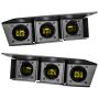 Oracle Lighting 5890-006 ORACLE Lighting 2021-2024 Ford Bronco Triple LED Fog Light Kit for Steel Bumper