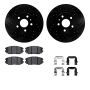 Dynamic Friction 8512-45022 Rotor Kit