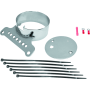 Bikers Choice 482823 95-05 XL FXR Chrome Single Gauge Mount Replaces H-D 67053-95
