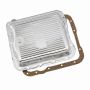 MR. GASKET MRG9732 700R4 Chrome Trans. Pan Stock Depth