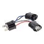 NAMZ NHAP-02 2014+ Road King (w/7in. Dual LED HLamp) Headlight Adapter Pigtail w/Female H9 & H11 to Male H4