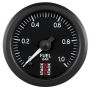 AutoMeter ST3303 Stack 52mm 0-1 Bar M10 Male Pro Stepper Motor Fuel Pressure Gauge - Black