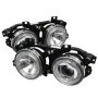 SPYDER 5008732 Projector Headlights - LED Halo - Chrome