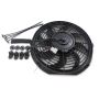 RACING POWER CO-PACKAGED RPCR1009 10In Electric Cooling F an 12V Curved Blades