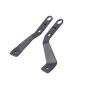 LP Aventure FLP-RAV4-19-HBL+OPC 2019 Toyota RAV4 Hood Light Brackets - Powder Coated (Pair)