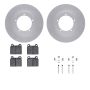 Dynamic Friction 4612-02002 Rotor Kit