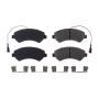 PowerStop 17-1540A PowerStop - Z17 Low-Dust Ceramic Brake Pads with Hardware