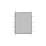 Rampage 97-06 Jeep Wrangler (TJ) 2-Door Mesh Shade Top - Black
