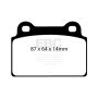 EBC Brakes DP31985C Redstuff Ceramic Low Dust Brake Pads