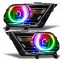 Oracle Lighting 7050-334 SMD Pre-Assembled Headlights, Non-HID, ColorSHIFT(tm) - No Controller
