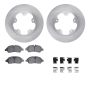 Dynamic Friction 6212-99717 Rotor Kit