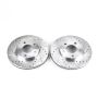 PowerStop AR8141XPR PowerStop Evolution Performance Drilled, Slotted & Plated Brake Rotor Pair