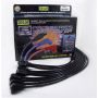 Taylor Cable 74001 Spiro Pro Custom 8 Cyl Plug Wire Set Black