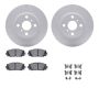 Dynamic Friction 4512-76135 Rotor Kit