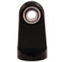 QA1 9036-229 1in Extended Length Eyelet w/Bearing - 9/16-18 Thread - Black Anodized Aluminum