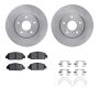 Dynamic Friction 6512-59325 Rotor Kit