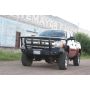 Road Armor 37702B 08-13 Chevy 1500 Stealth Front Winch Bumper w/Titan II Guard - Tex Blk