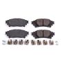 PowerStop 17-1391A PowerStop - Z17 Low-Dust Ceramic Brake Pads with Hardware