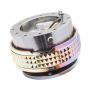 NRG Quick Release Kit - Pyramid Edition - Gunmetal Body / Neochrome Pyramid Ring