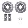 Dynamic Friction 7612-16000 Rotor Kit