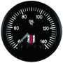 AutoMeter ST3509 Stack 52mm 40-140 Deg C 1/8in NPTF Male Pro-Control Oil Temp Gauge - Black