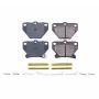 PowerStop 17-823 PowerStop - Z17 Low-Dust Ceramic Brake Pads with Hardware