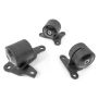 Innovative Mounts 29350-85A Innovative 90-93 Accord H/F Series Black Steel Mounts 85A Bushings