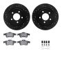 Dynamic Friction 8612-80001 Rotor Kit