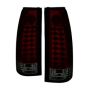 SPYDER 5001382 LED Tail Lights - Red Smoke