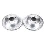 PowerStop AR8745XPR PowerStop Evolution Performance Drilled, Slotted & Plated Brake Rotor Pair