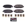 PowerStop Z23-6004 PowerStop - Z23 Daily Driver Carbon-Fiber Ceramic Brake Pads with Hardware Kit
