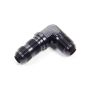 AEROQUIP AERFCM5083 #8 Flare 90 Deg Bulkhead Union Black