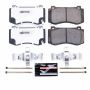 PowerStop Z26-1298 PowerStop - Z26 Performance Carbon-Fiber Ceramic Brake Pads with Hardware Kit