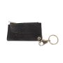 Akrapovic Leather Zip Keychain - black
