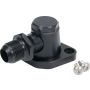 ALLSTAR PERFORMANCE ALL30372 Billet Water Neck 16AN Black