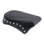Mustang Motorcycle 76108 Mustang 06-17 Harley Dyna Standard Touring Passenger Seat w/Studs - Black